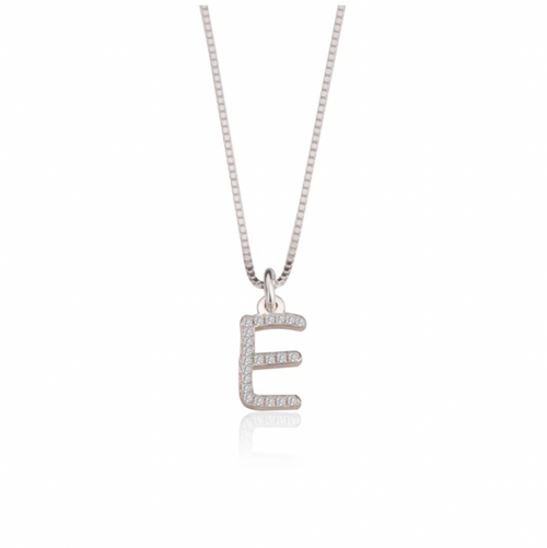 Silver necklace pendant on a white background gold rose gold silver plated, makana jewellery, jewelry. 18k. sterling silver 925
