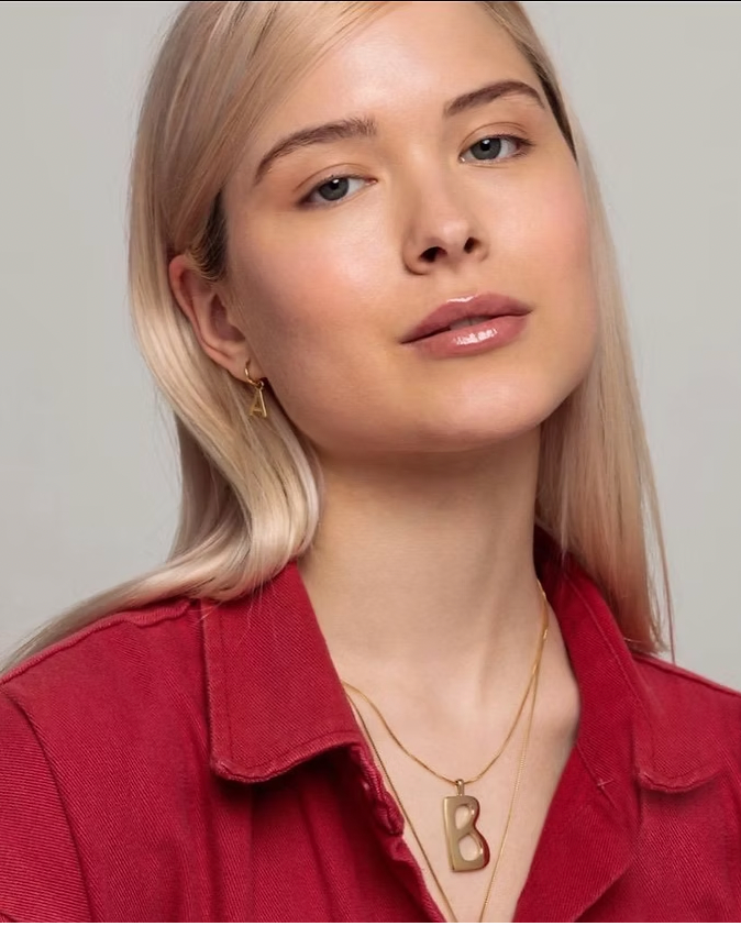 Initial Earrings