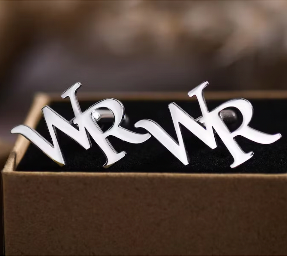 Personalised Double-Letter Cufflink