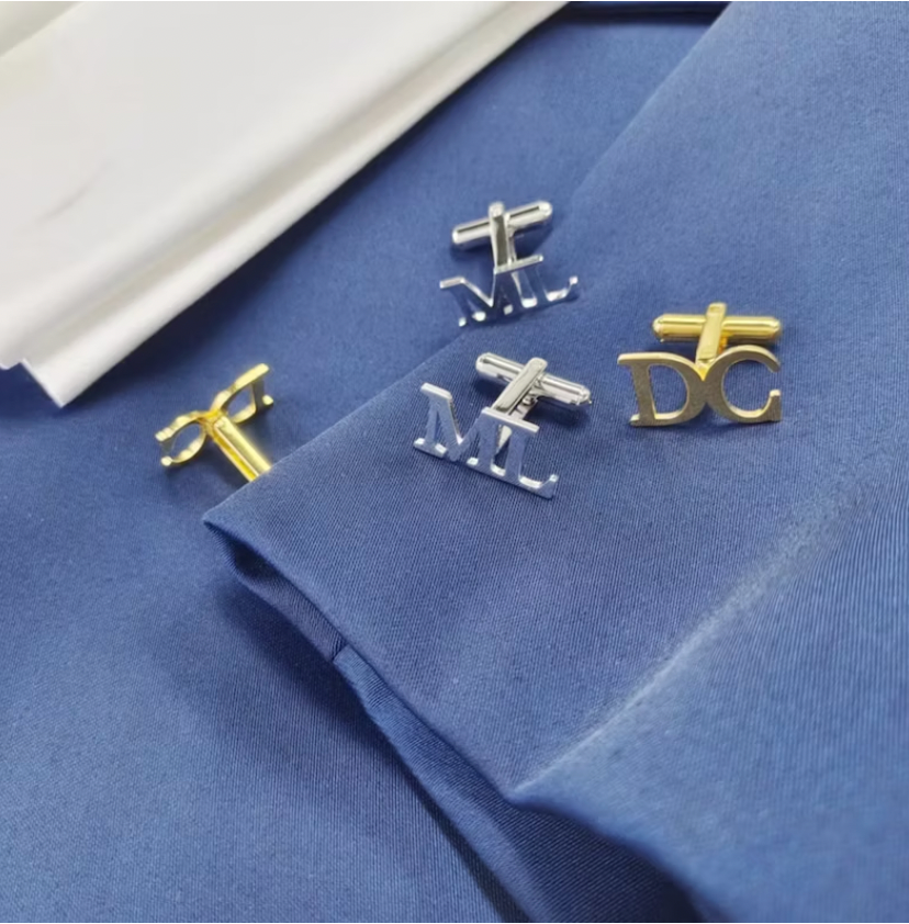 Personalised Double-Letter Cufflink