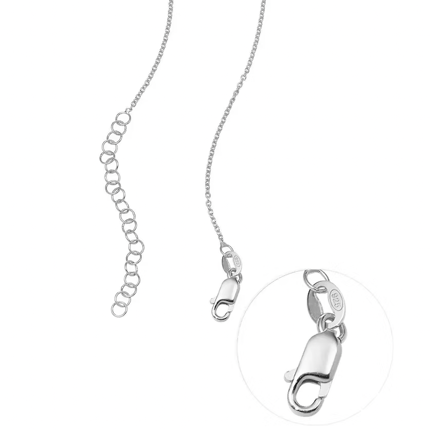 Birthstone Name Necklace