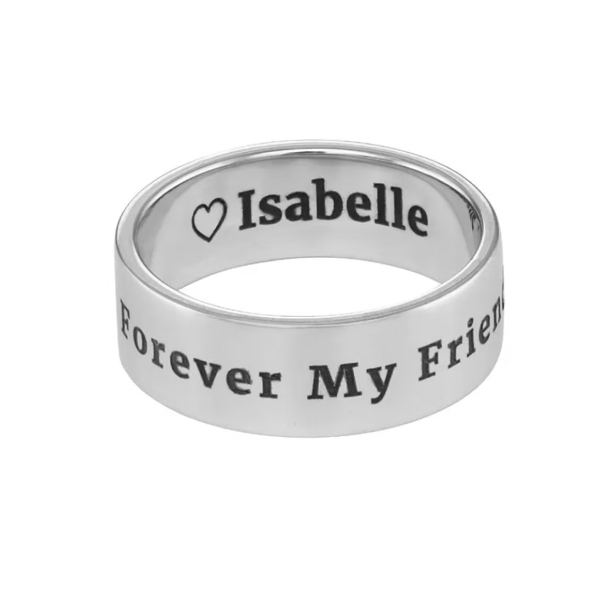 Silver ring with engraved Wide Engraved Band Ring. gold, silver, rose gold. plated gold. silver. rose gold. plated 18k solid sterling silver. makana jewellery jewelry