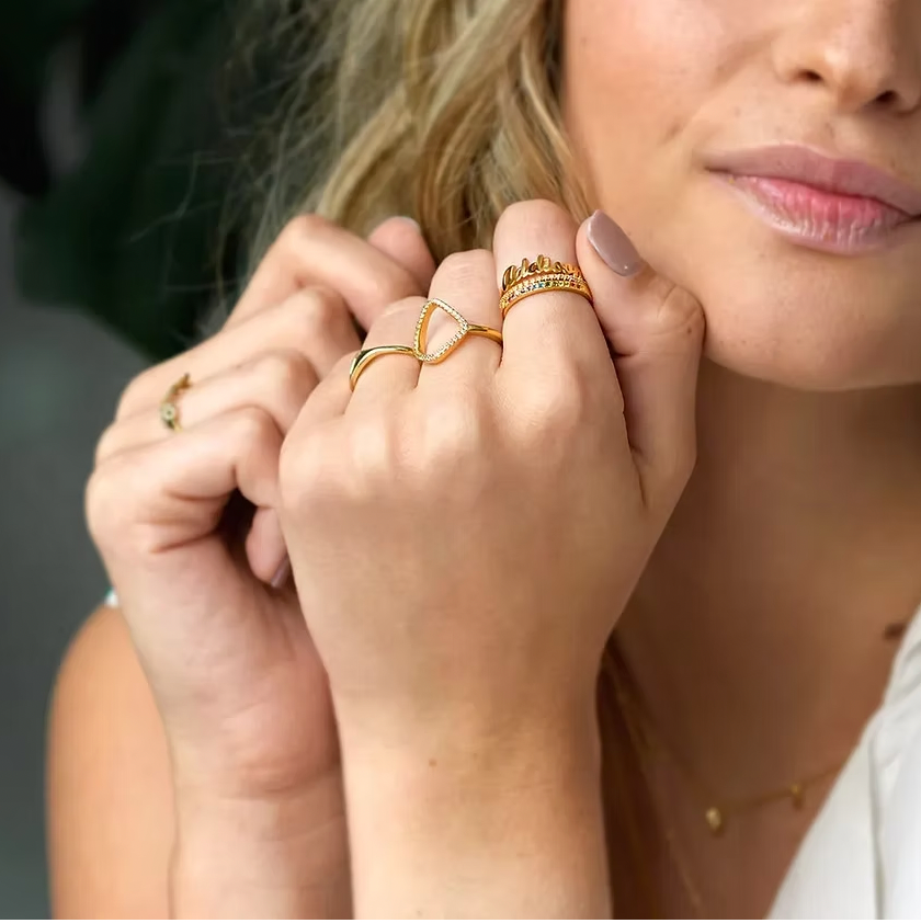 Personalized Name Ring