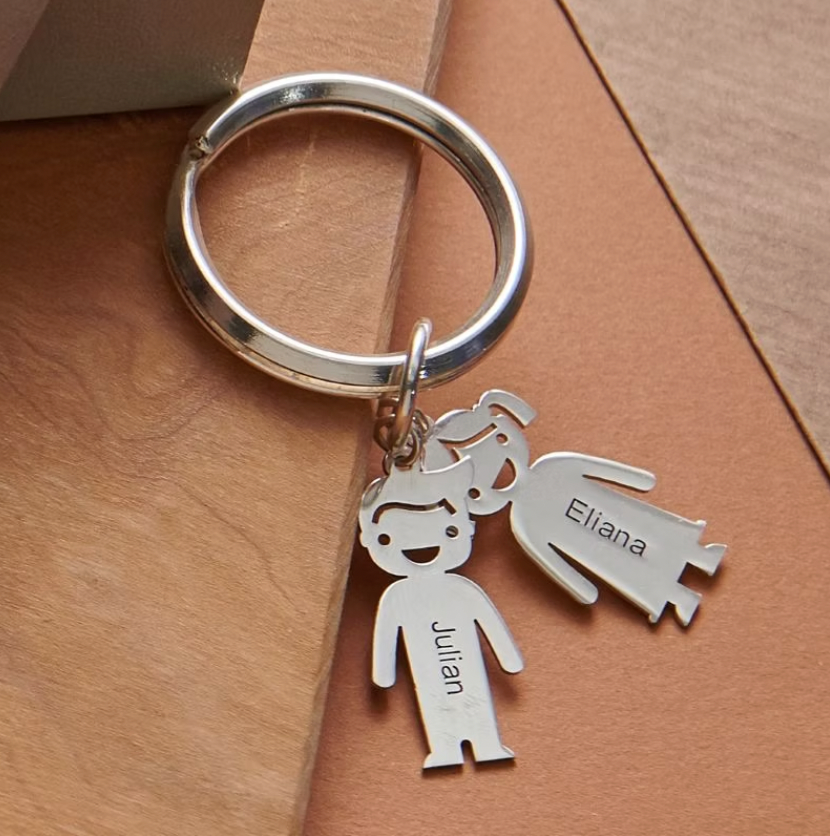 Family Name Engraved Key-Chain