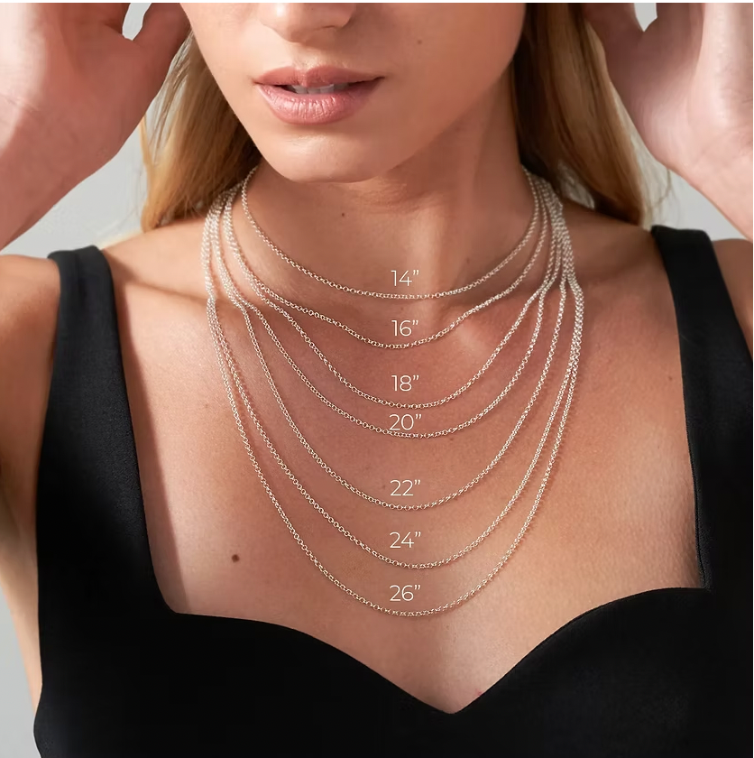 Arabic Name Necklace With Stones