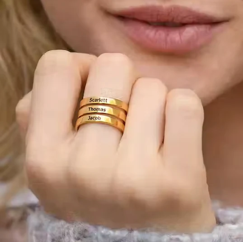 Three Name Ring