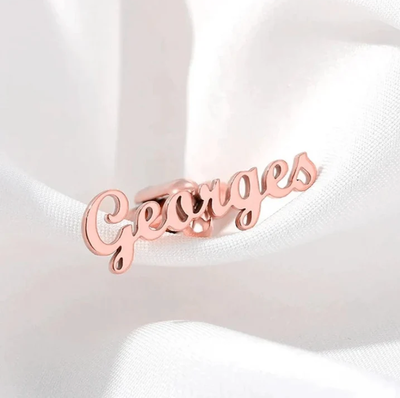 Personalised Name Cutting Cufflink