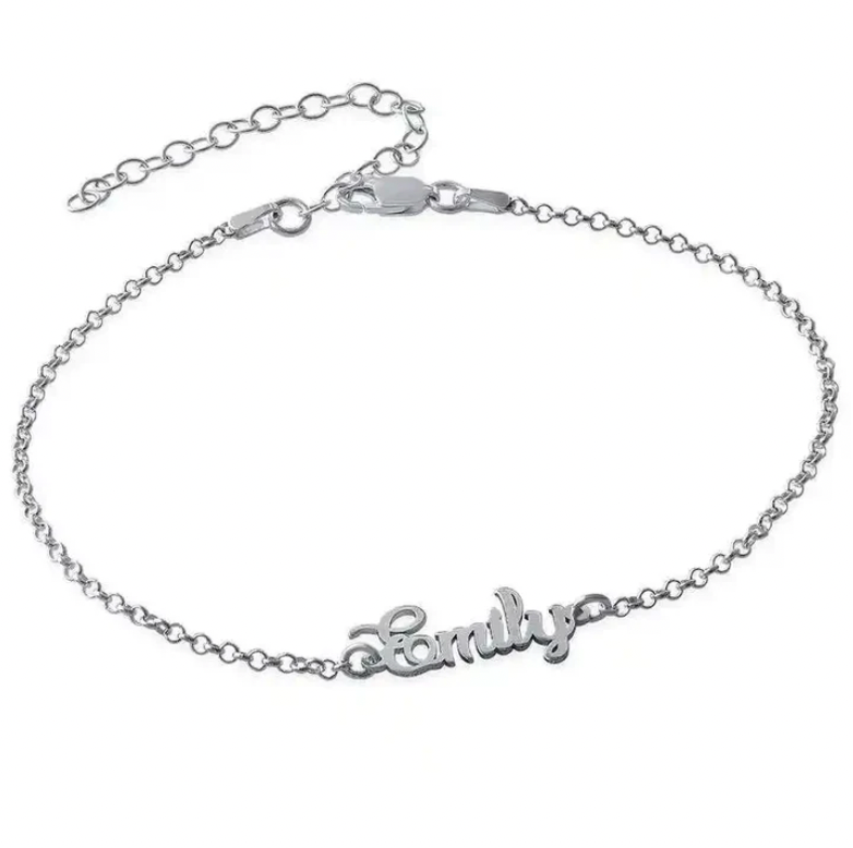Personalized Name Anklet