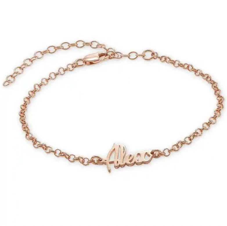 Personalized Name Anklet