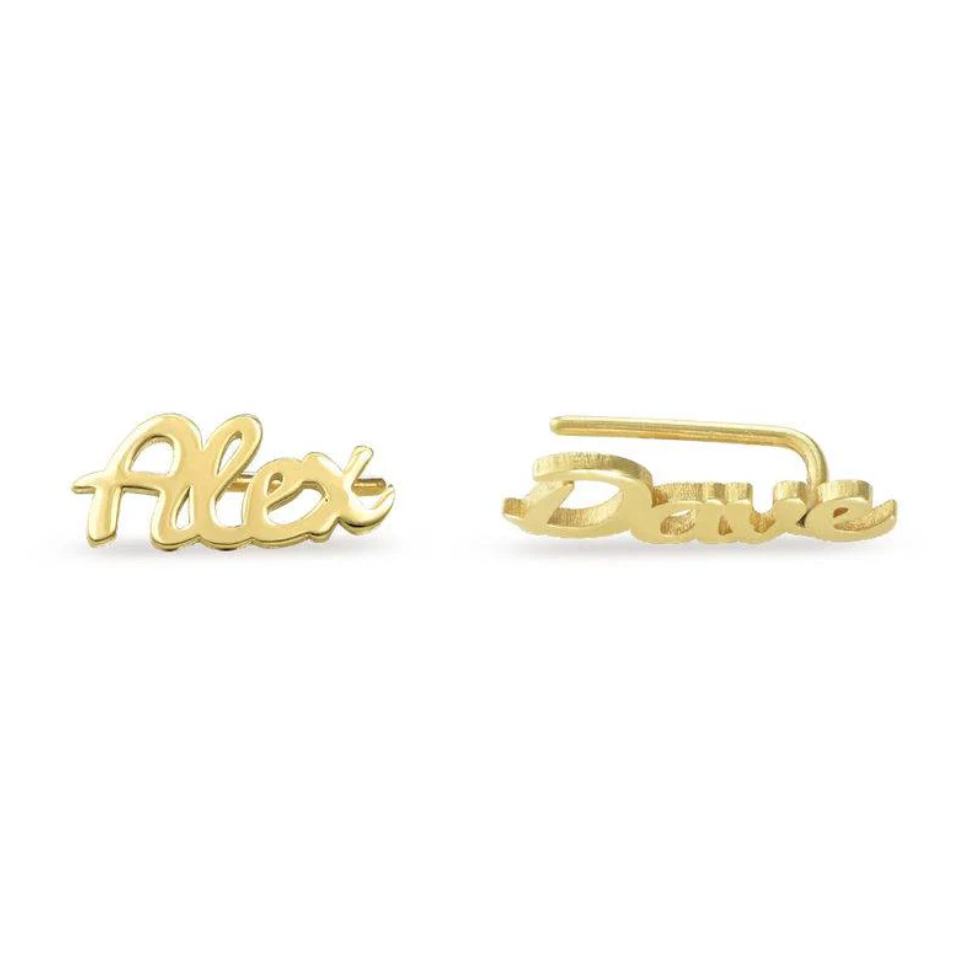 Custom Name Earring