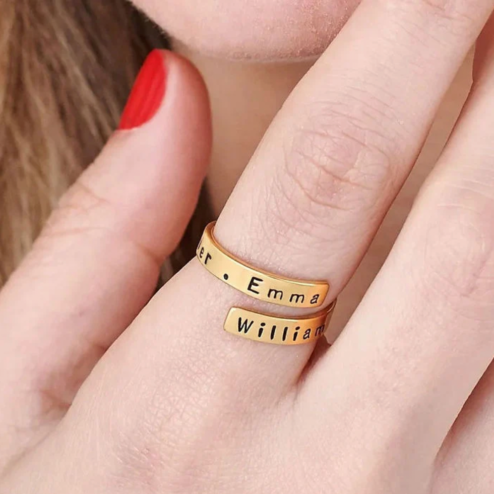 Engravable Wrap Ring