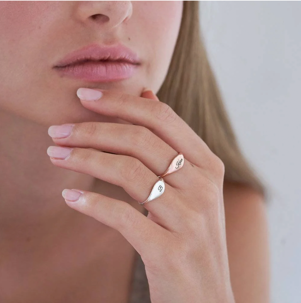 Engraved Signet Ring