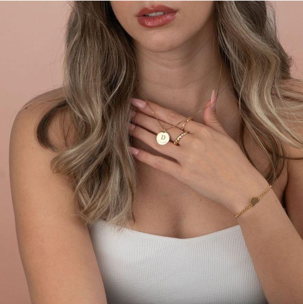Initial & Date Necklace
