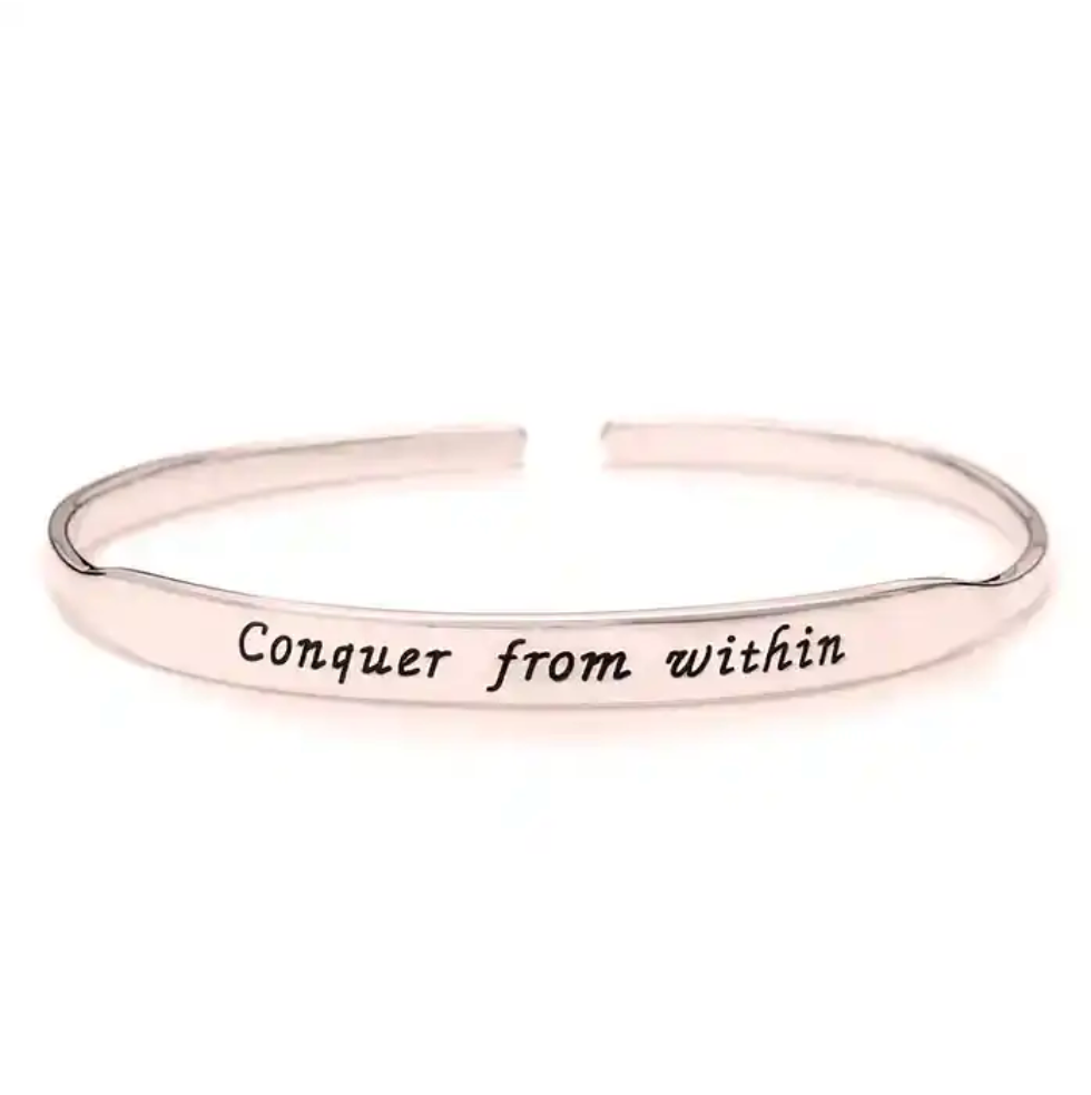 Engraved Cuff Bracelet