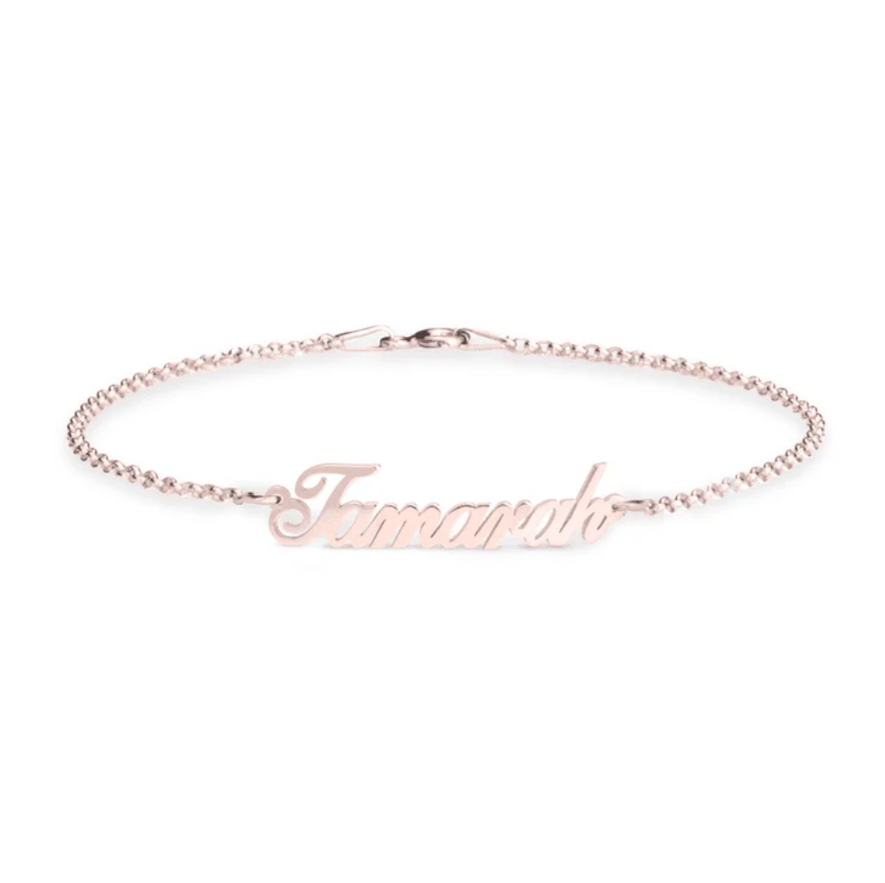 Personalized English Name Bracelet