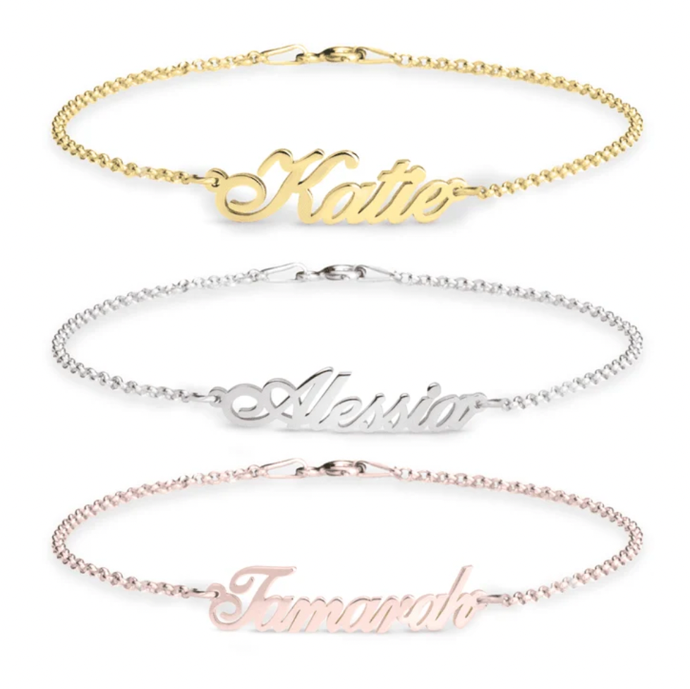 Personalized English Name Bracelet