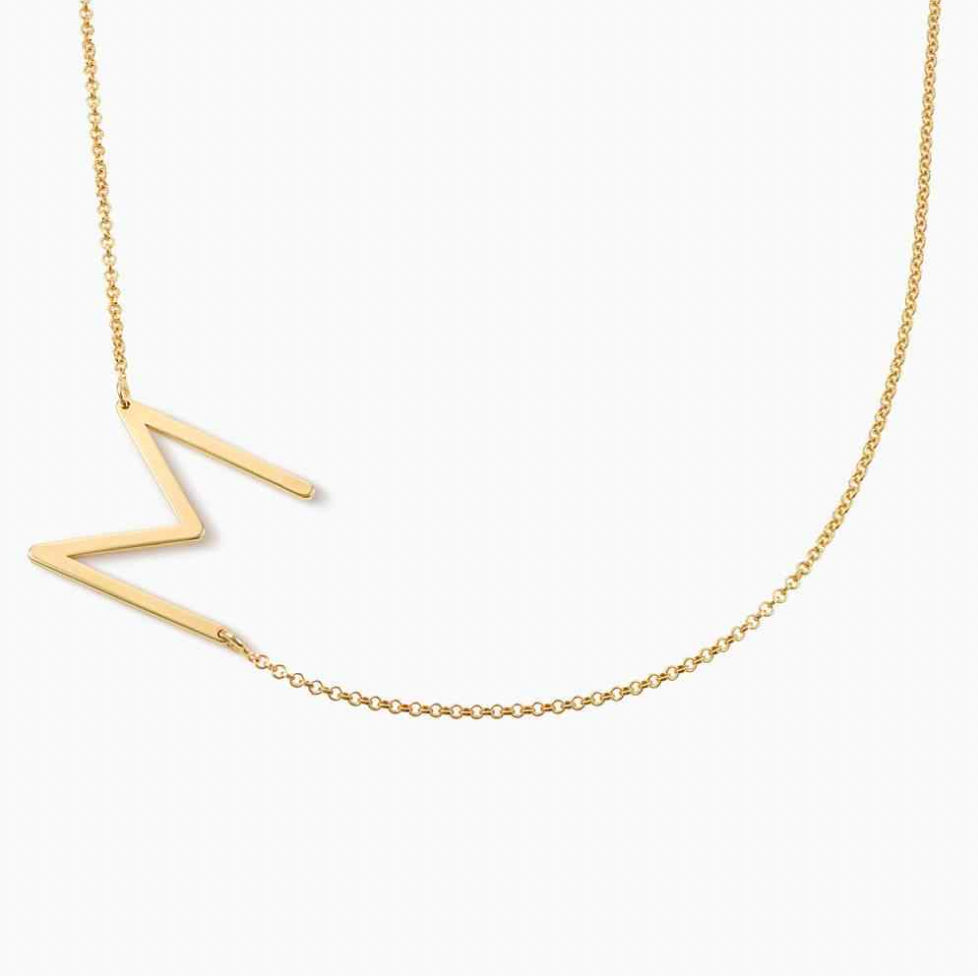 Personalized stylish Initial Necklace