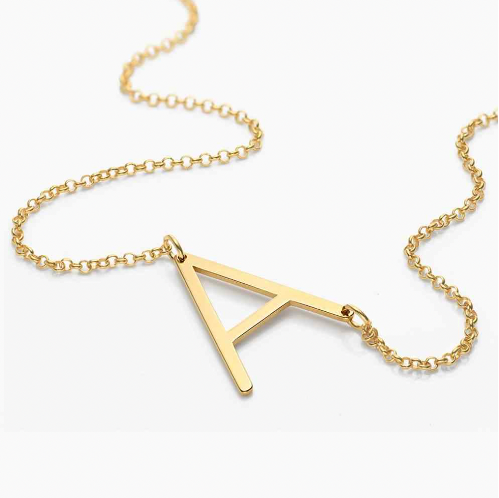 Personalized stylish Initial Necklace