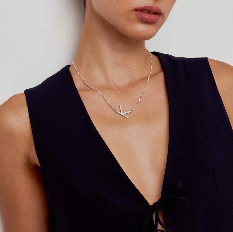 Personalized stylish Initial Necklace