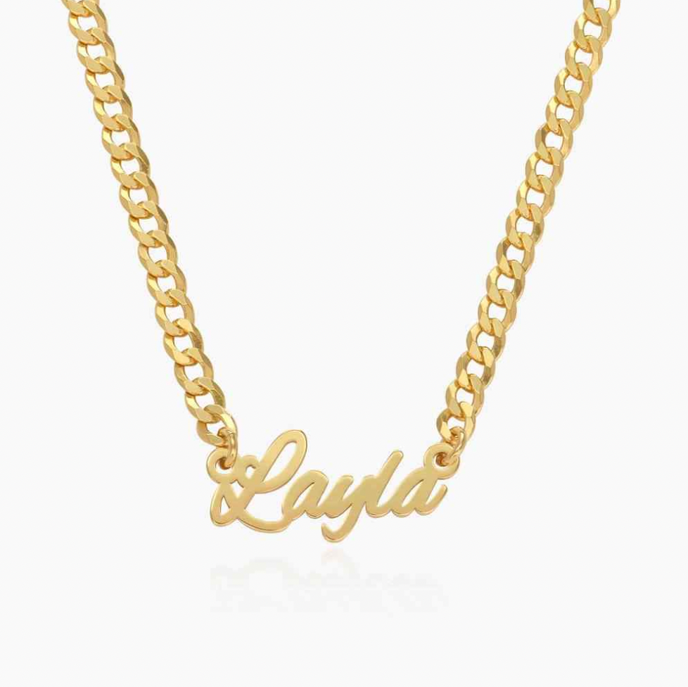thick chain, Rose gold, sterling silver, plated, makana jewelry, jewellery. gold