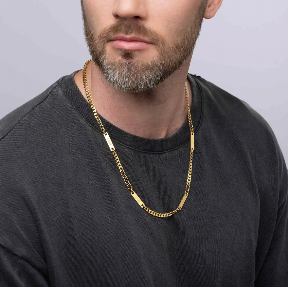 Personalized Multi Name Necklace For Men