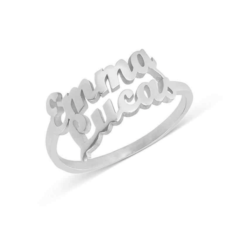 Silver ring withSilver bracelet with engraved message on a white background. gold plated, rose gold plated, sterling silver 925. makana jewelry, jewellery. engraved on a white background