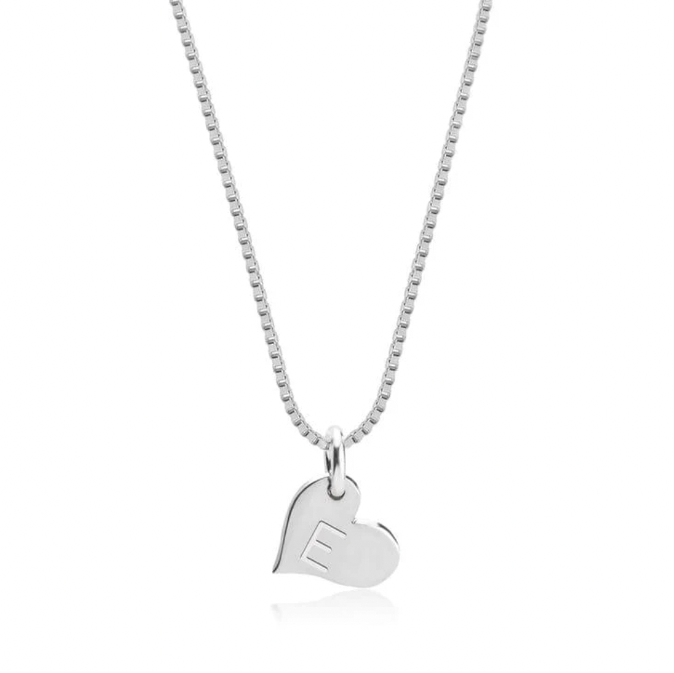 Heart Initial Necklace