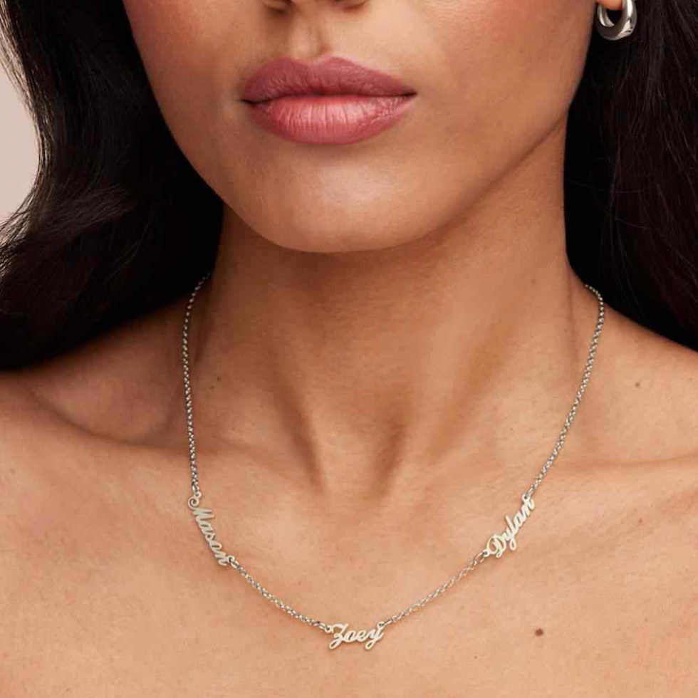 Personalized Multi-Name Necklace