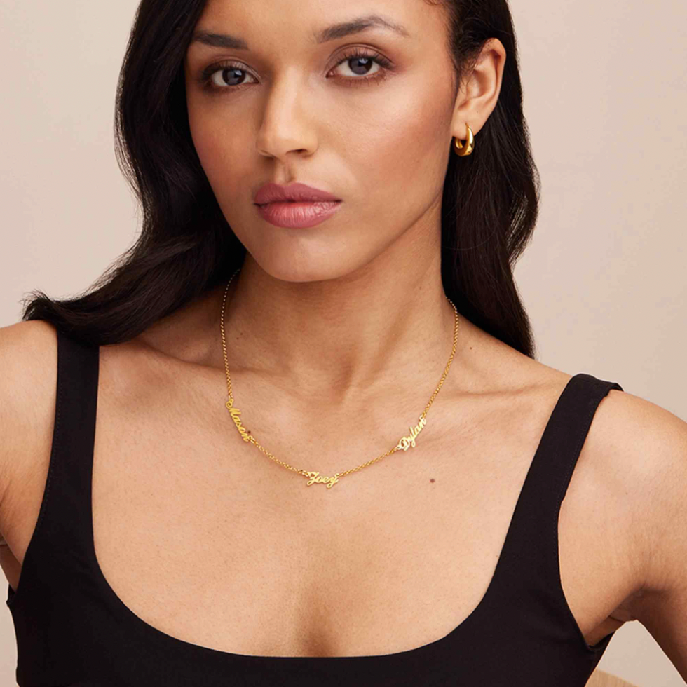 Personalized Multi-Name Necklace