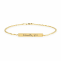 Personalized signature Name Bangle.silver. gold . rose gold. plated. makana jewellery, jewelry. 18k