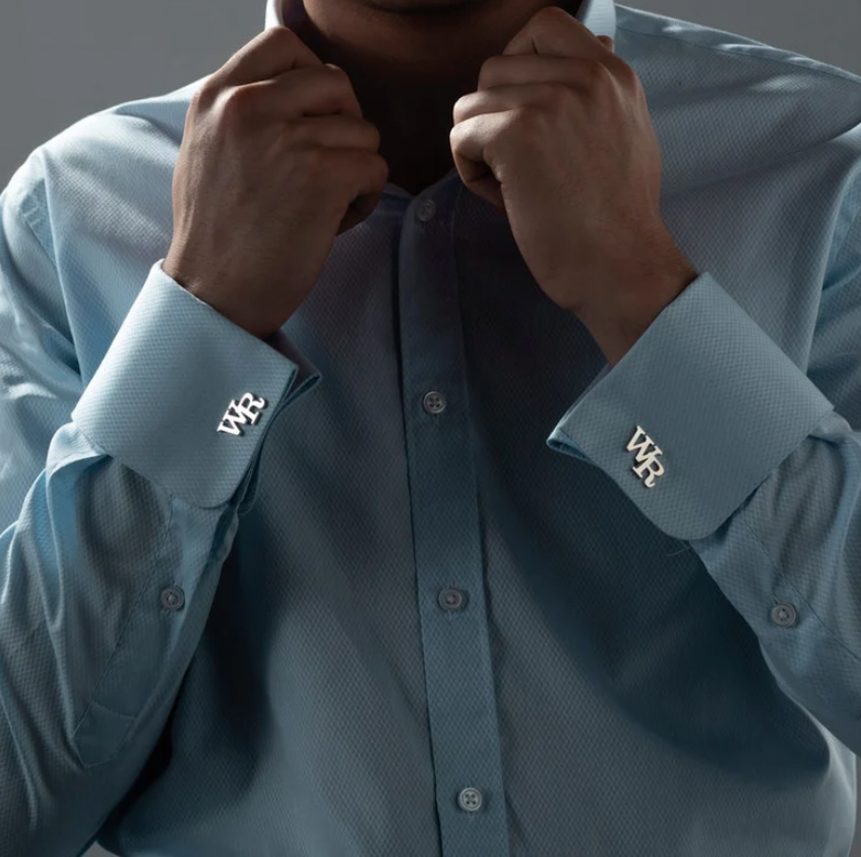 Personalised Double-Letter Cufflink