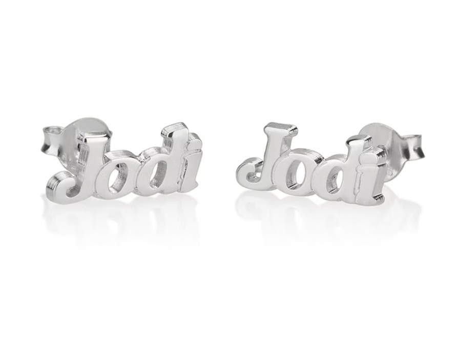 stud earring earring stud. gold. silver. rose gold. plated 18k solid sterling silver. makana jewellery jewelry